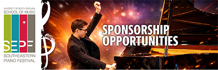 Southeastern Piano Festival Sponsorship Opportunities